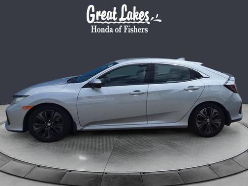 Silver 2018 Honda Civic EX