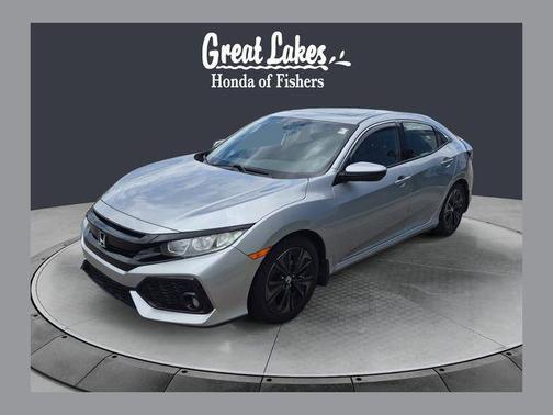 Silver 2018 Honda Civic EX