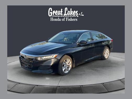 Crystal Black Pearl 2020 Honda Accord LX 1.5T