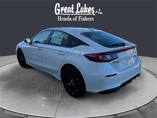 Platinum White Pearl 2026 Honda Civic Sport