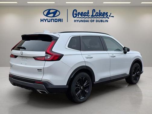 Platinum White Pearl 2024 Honda CR-V Hybrid Sport Touring AWD