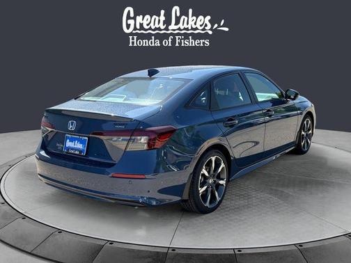 Blue Lagoon Pearl 2026 Honda Civic Hybrid Sport Touring