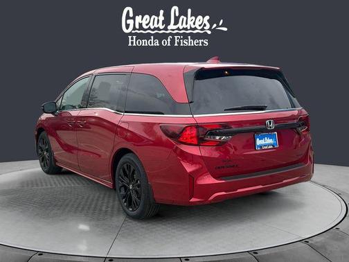 Radiant Red Metallic II 2026 Honda Odyssey Sport-L
