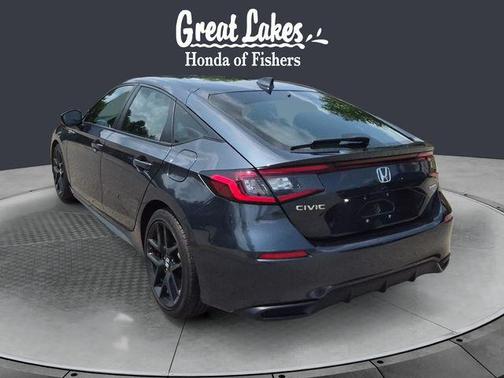 Meteorite Gray Metallic 2025 Honda Civic Sport