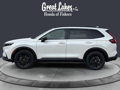 Platinum White Pearl 2026 Honda CR-V Hybrid Sport-L AWD