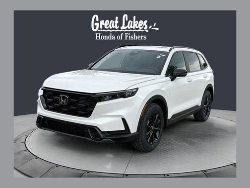 Platinum White Pearl 2026 Honda CR-V Hybrid Sport-L AWD