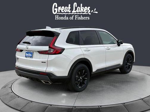 Platinum White Pearl 2026 Honda CR-V Hybrid Sport-L AWD