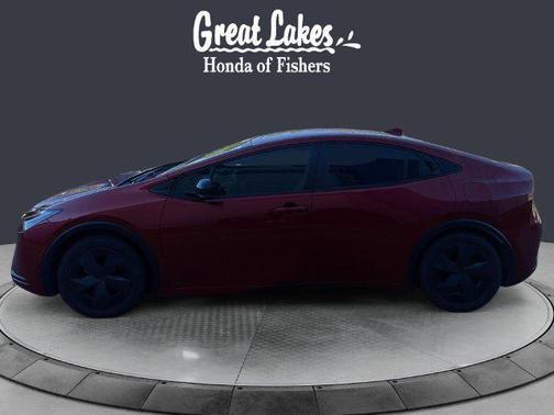Red 2023 Toyota Prius LE