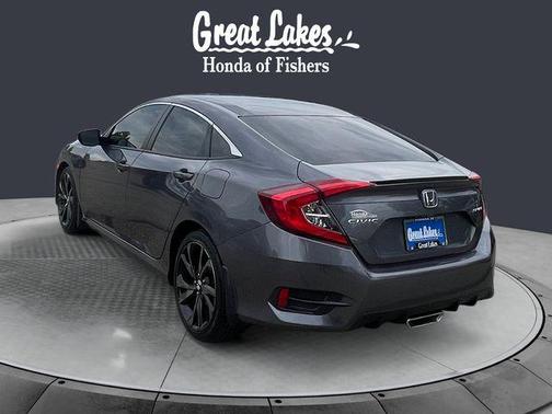 Polished Metal Metallic 2019 Honda Civic Sport