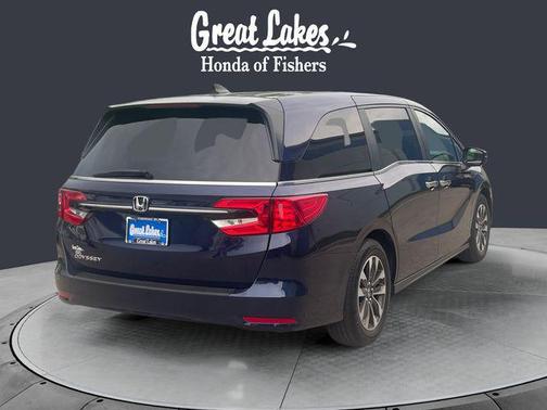 Blue 2023 Honda Odyssey EX-L