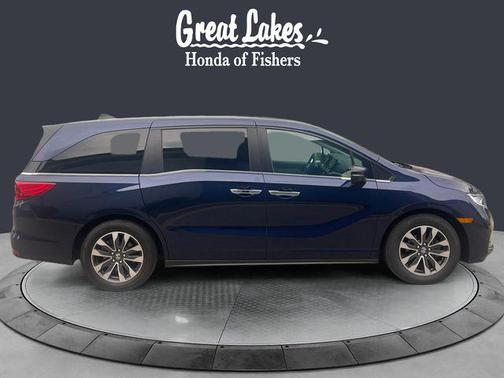 Blue 2023 Honda Odyssey EX-L
