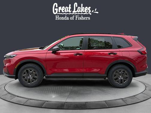 Radiant Red Metallic 2026 Honda CR-V Hybrid TrailSport AWD
