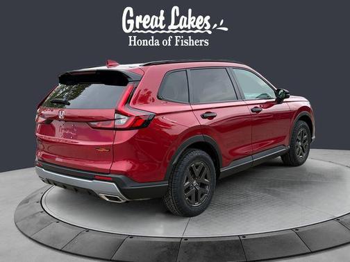 Radiant Red Metallic 2026 Honda CR-V Hybrid TrailSport AWD