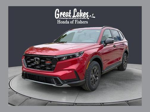 Radiant Red Metallic 2026 Honda CR-V Hybrid TrailSport AWD