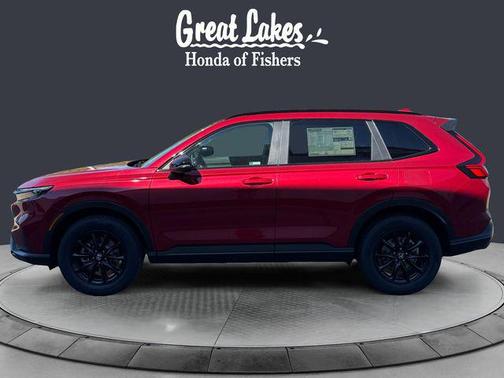 Radiant Red Metallic 2026 Honda CR-V Hybrid Sport-L AWD