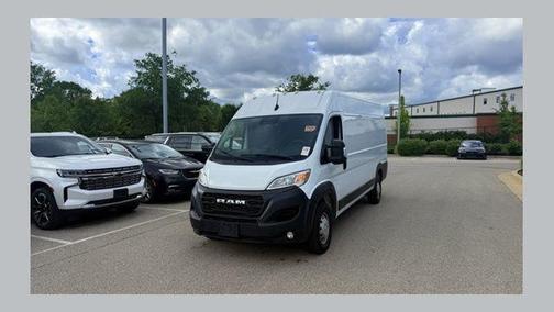 Bright White Clearcoat 2023 RAM ProMaster 3500 High Roof