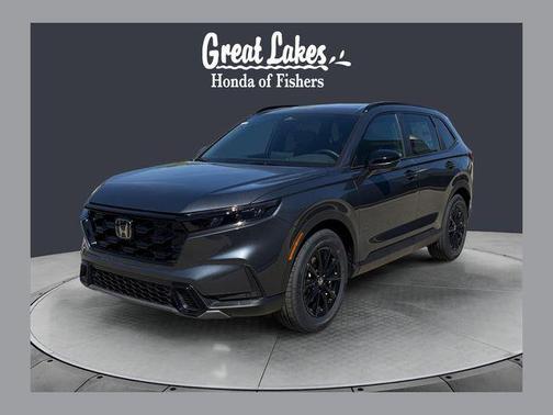 Meteorite Gray Metallic 2026 Honda CR-V Hybrid Sport-L FWD