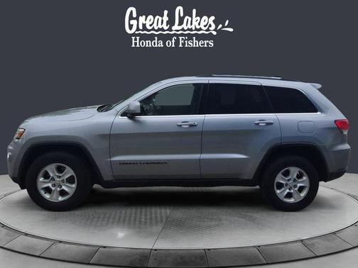 Billet Silver Metallic Clearcoat 2017 Jeep Grand Cherokee Laredo