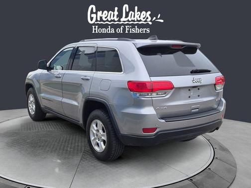 Billet Silver Metallic Clearcoat 2017 Jeep Grand Cherokee Laredo