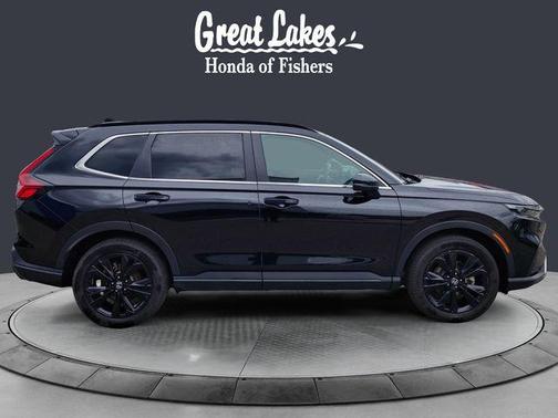 Crystal Black Pearl 2023 Honda CR-V Hybrid Sport Touring AWD