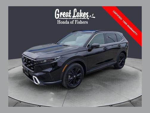 Crystal Black Pearl 2023 Honda CR-V Hybrid Sport Touring AWD