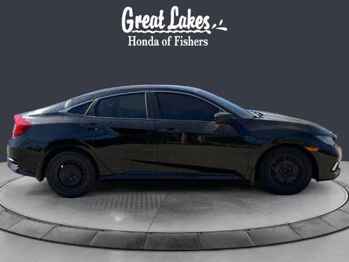 Crystal Black Pearl 2020 Honda Civic LX