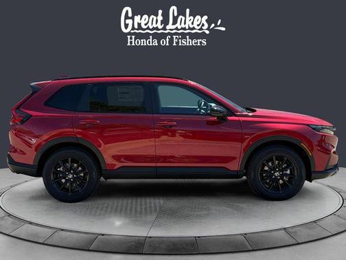 Radiant Red Metallic 2026 Honda CR-V Hybrid Sport-L AWD