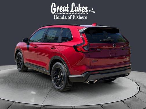 Radiant Red Metallic 2026 Honda CR-V Hybrid Sport-L AWD