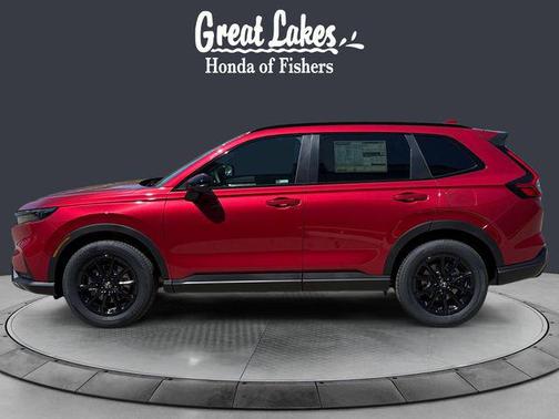 Radiant Red Metallic 2026 Honda CR-V Hybrid Sport-L AWD