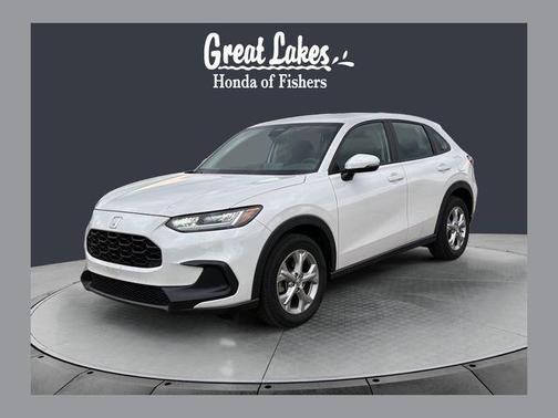 Platinum White Pearl 2025 Honda HR-V LX