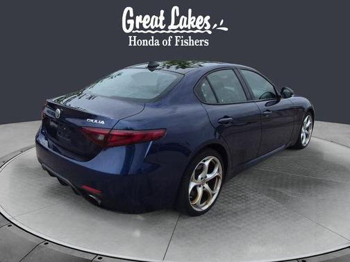 Montecarlo Blue Metallic 2018 Alfa Romeo Giulia Ti Sport