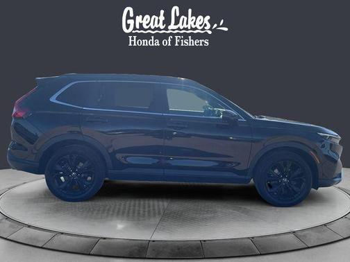 Crystal Black Pearl 2025 Honda CR-V Hybrid Sport Touring AWD