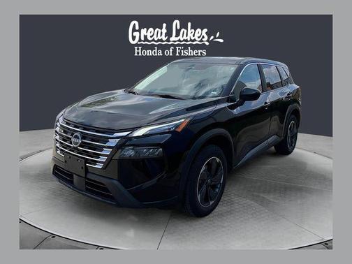 Super Black 2024 Nissan Rogue SV