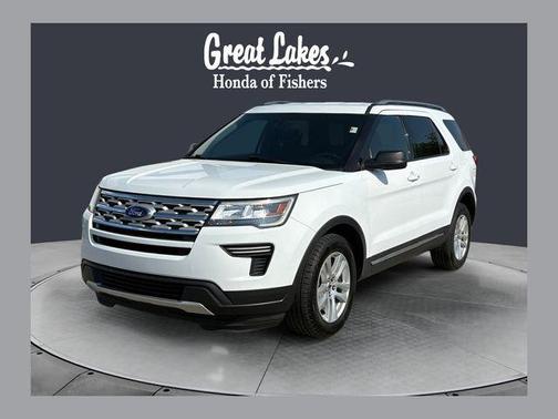 OXFORD WHITE 2019 Ford Explorer XLT