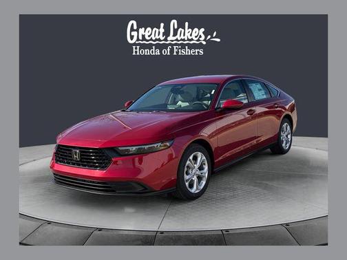 Radiant Red Metallic 2026 Honda Accord LX 1.5T