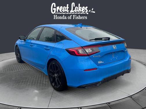 Boost Blue Pearl 2024 Honda Civic Sport