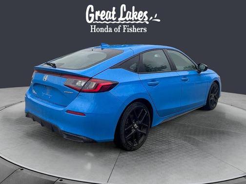 Boost Blue Pearl 2024 Honda Civic Sport