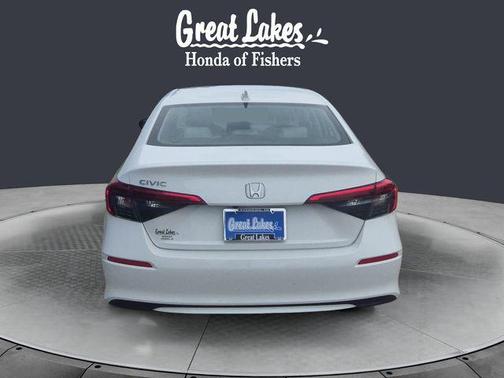 Platinum White Pearl 2023 Honda Civic EX