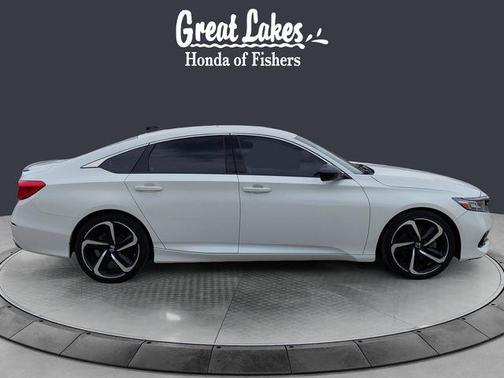 Platinum White Pearl 2021 Honda Accord Sport SE 1.5T
