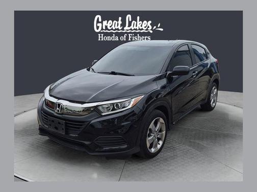 Crystal Black Pearl 2022 Honda HR-V LX