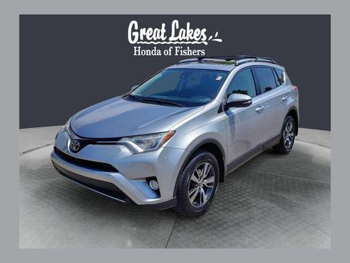 Silver Sky Metallic 2018 Toyota RAV4 XLE