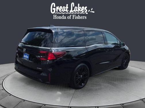 Crystal Black Pearl 2025 Honda Odyssey Sport-L