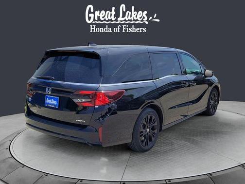 Crystal Black Pearl 2025 Honda Odyssey Sport-L