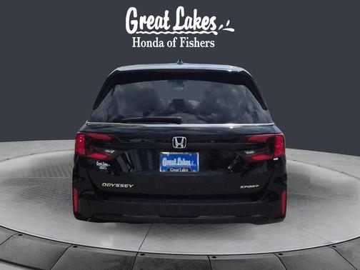 Crystal Black Pearl 2025 Honda Odyssey Sport-L