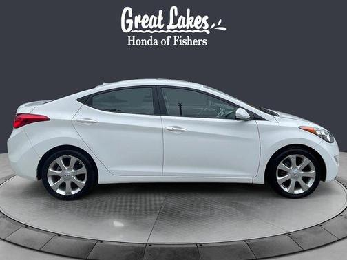 Radiant Silver 2012 Hyundai ELANTRA Limited