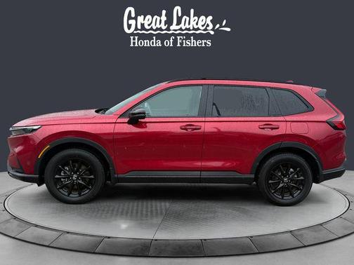 Radiant Red Metallic 2026 Honda CR-V Hybrid Sport AWD
