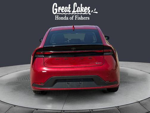 Red 2024 Toyota Prius LE