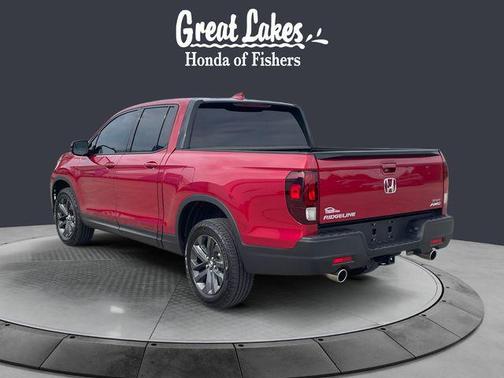 Radiant Red Metallic II 2023 Honda Ridgeline Sport