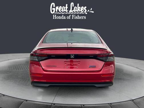 Radiant Red Metallic 2026 Honda Accord Hybrid Sport