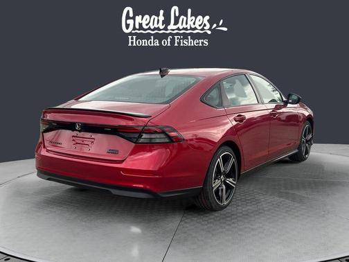 Radiant Red Metallic 2026 Honda Accord Hybrid Sport